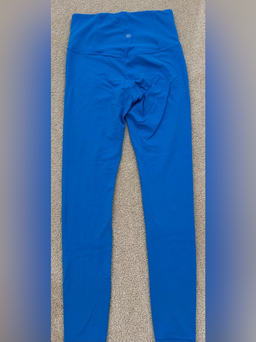 Athleta Electric Blue High-Rise Leggings